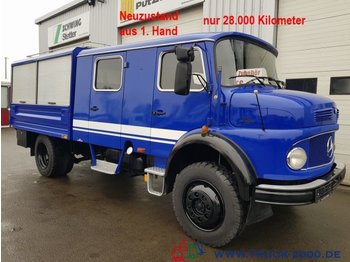 Box truck Mercedes-Benz LA 911 B MA 4x4 Mannschaft-Gerätewagen Neuwertig: picture 1