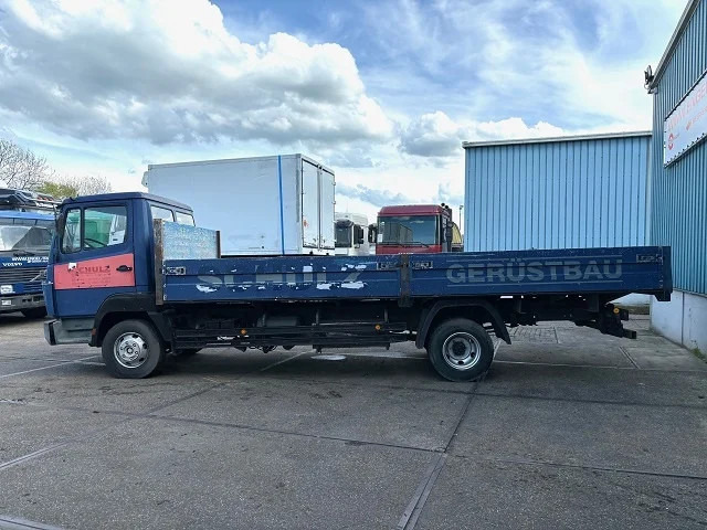 Dropside/ Flatbed truck Mercedes-Benz LK 814 (6-CILINDER) FULL STEEL SUSPENSION WITH OPEN BOX (MANUAL GEARBOX / STEEL SUSPENSION / EURO 2): picture 4