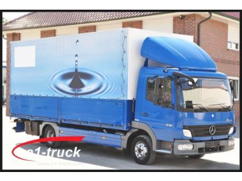 Curtainsider truck Mercedes-Benz MB 816 L  Atego 4x2 BL, Euro5,: picture 1