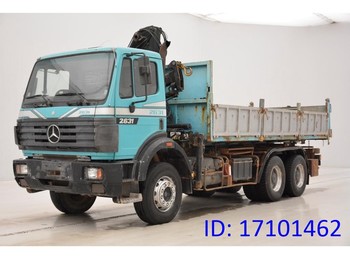 Tipper, Crane truck Mercedes-Benz SK 2631N - 6x4: picture 1