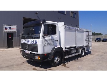 Box truck Mercedes-Benz SK 814 (FULL STEEL SUSPENSION / BELGIAN TRUCK IN PERFECT CONDITION): picture 1