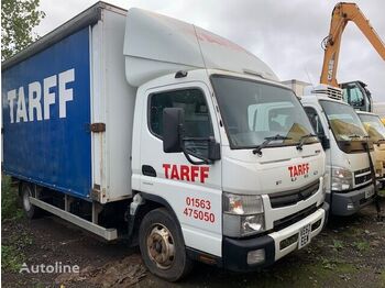 Curtainsider truck Mitsubishi Fuso 7C15 2012 BREAKING FOR SPARES: picture 1