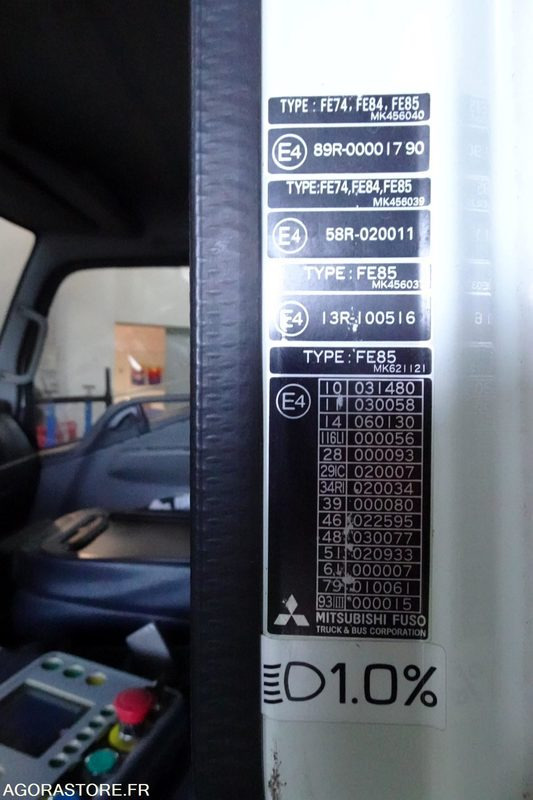 Truck Mitsubishi Fuso Bluetec 5