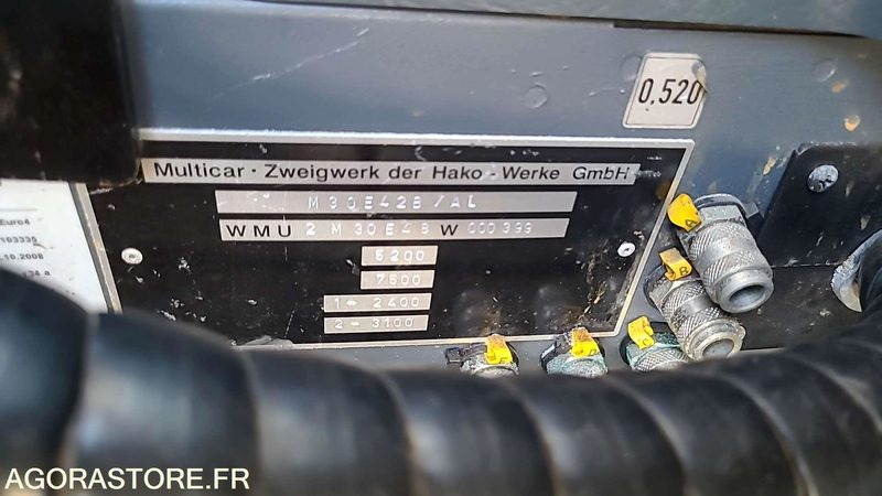 Truck Multicar - Fumo 4x4  EQUIPE VH - 2009 - AJ160MC- PRO449-PRO249