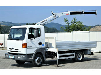 Dropside/ Flatbed truck Nissan NISSAN ATLON 140  Pritsche 4,20m + Kran: picture 1