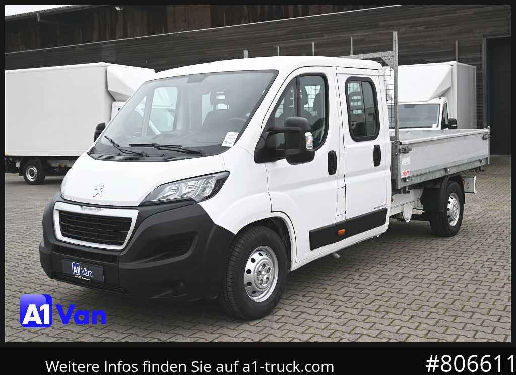 Truck PEUGEOT Boxer Doka Kipper, AHK, Klima, Standheizung