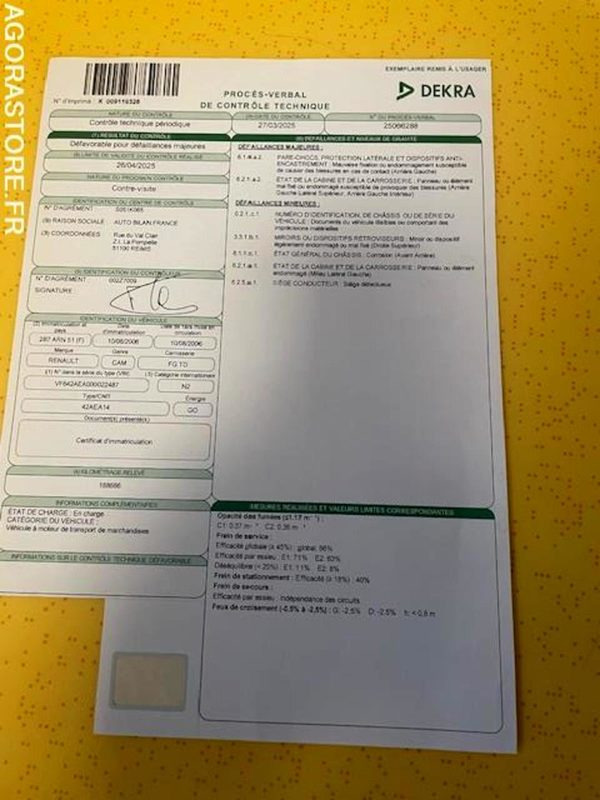 Truck POID LOURD  RENAULT MIDLUM