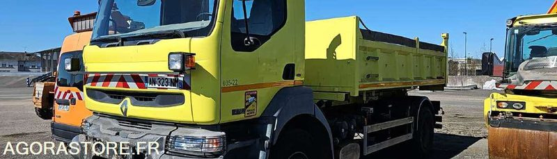 Truck PORTEUR BENNE RENAULT KERAX - AN323NM