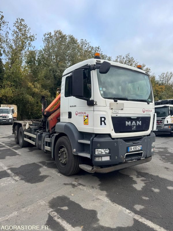 Truck PORTEUR MOVI GRUE GO MAN -1462-66ICAM571X)