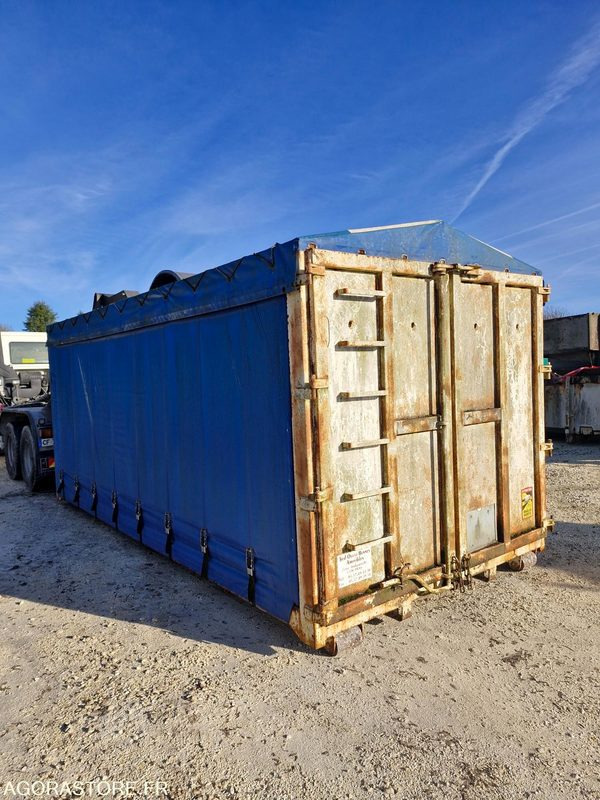 Truck Plateau tautliner bâche ampliroll