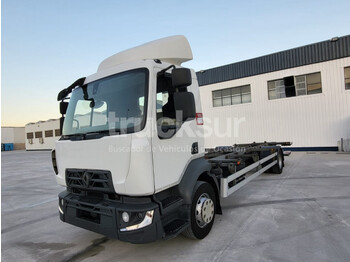 Container transporter/ Swap body truck RENAULT D14.250: picture 1