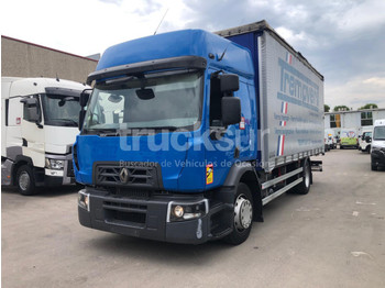 Curtainsider truck RENAULT D16.280 WIDE: picture 1