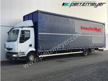 Curtainsider truck RENAULT (F) Midliner 270.12 Maxi-Pritsche Ladelänge 10,1 m: picture 1