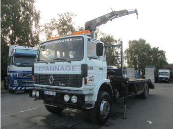 Dropside/ Flatbed truck, Crane truck RENAULT G230: picture 1