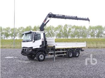 Dropside/ Flatbed truck RENAULT K460 6x6: picture 1