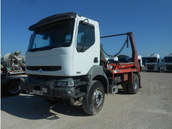 Skip loader truck for transportation of containers RENAULT KERAX: picture 1