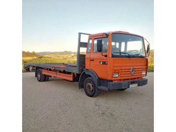 Dropside/ Flatbed truck RENAULT Midliner S120 Turbo left hand drive Perkins electric winch: picture 1