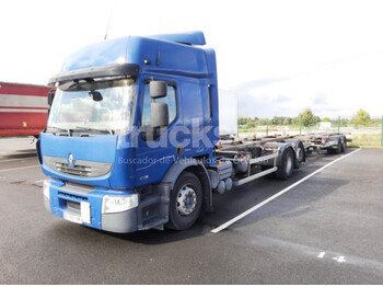 Container transporter/ Swap body truck RENAULT Premium 430