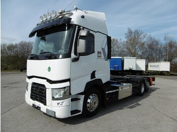 Container transporter/ Swap body truck RENAULT T460 Volvo Technik Retarder 2x AHK Navi Euro 6: picture 1