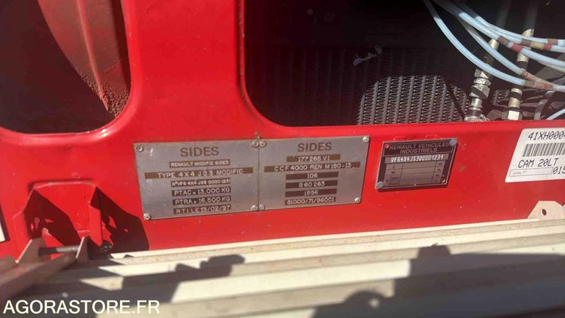 Truck RENAULT TRUCKS M180 - 31152KM - 1997
