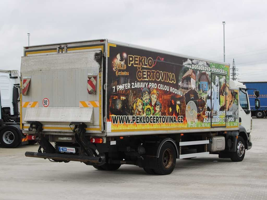 Refrigerator truck DAF LF 260 FA, EURO 6, TAIL LIFT,PNEU 80%,MOTO CLIMA