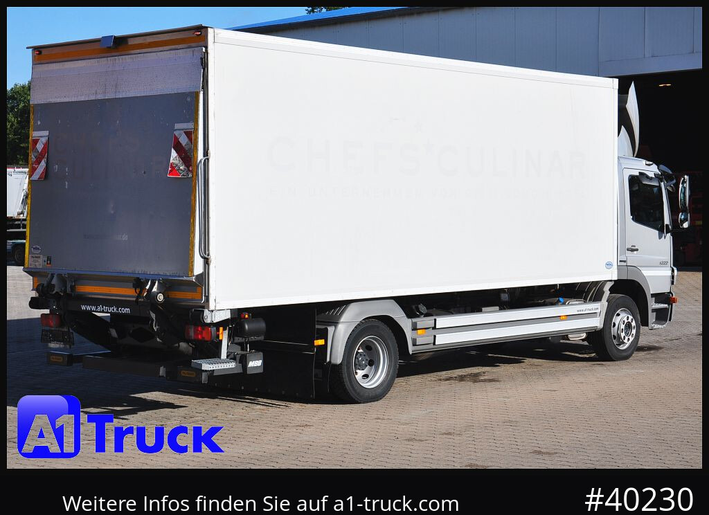Refrigerator truck MERCEDES-BENZ Atego 1222, Kühlkoffer, Carrier Supra 1150 Mt, LBW