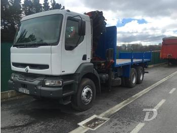 Dropside/ Flatbed truck Renault 340.26 ( 6x4 ).: picture 1