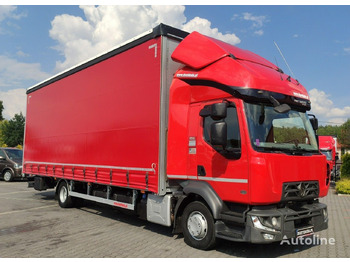 Curtainsider truck RENAULT D