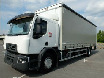 Curtainsider truck Renault D19 T 320 hp*86000 km*TAUT BOX 8m65*LIFT 1500 KG: picture 1