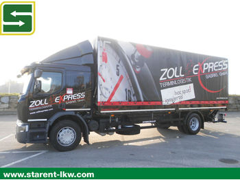 Curtainsider truck Renault D 18, Euro 6, Pritsche Plane LBW: picture 1