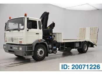 Dropside/ Flatbed truck, Crane truck Renault G230: picture 1