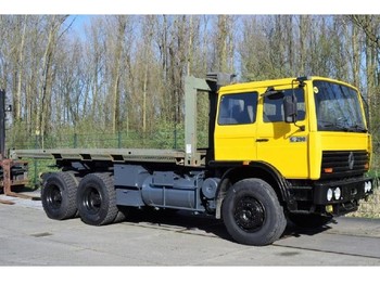 Hook lift truck Renault G290 FLATBED TRUCK: picture 1