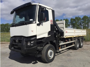 Dropside/ Flatbed truck Renault K460: picture 1