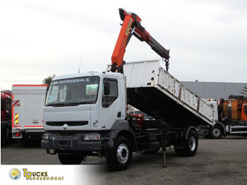 Tipper, Crane truck Renault Kerax 270 DCI reserved + Manual + Palfinger PK11502 CRANE + KIPPER + PTO + ADR: picture 1