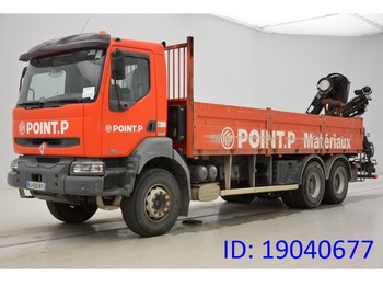 Dropside/ Flatbed truck Renault Kerax 320 DCi: picture 1