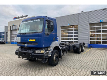 Cab chassis truck Renault Kerax 370.26 Day Cab, Euro 3, // Manual Gearbox // Full steel // Hub reduction: picture 1