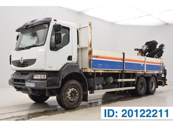 Dropside/ Flatbed truck Renault Kerax 370 DXi - 6x4: picture 1