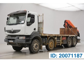 Dropside/ Flatbed truck Renault Kerax 410 DXi: picture 1
