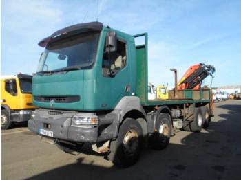Dropside/ Flatbed truck Renault Kerax 420: picture 1