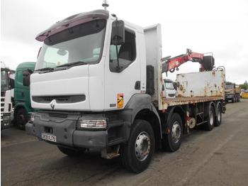 Dropside/ Flatbed truck Renault Kerax 420 DCI: picture 1