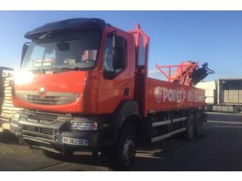 Dropside/ Flatbed truck Renault Kerax 430.26: picture 1
