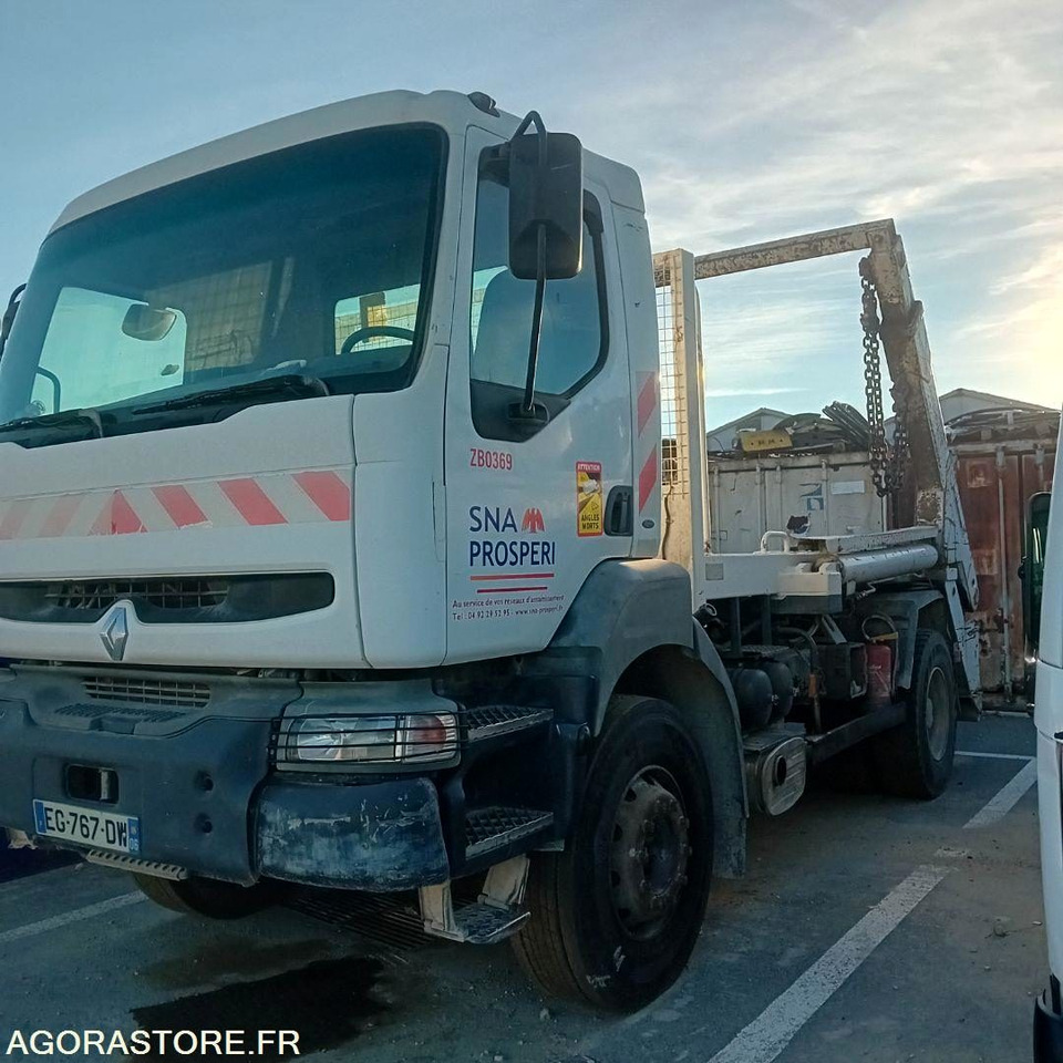 Truck Renault Kerax multi benne à chaine