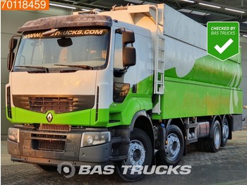 Tank truck Renault Lander 430 8X2 OVA Silo 11-Compartments Compressor Euro 5: picture 1