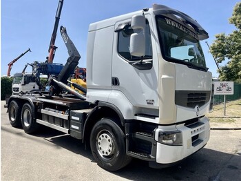 Hook lift truck Renault Lander 450 DXI - EURO 5 - 6x4 - 20T PALLIFT HAAKSYSTEEM / ABROLLKIPPER / GANCHO / PORTE CONTAINER - BLATT / AP ACHSEN - BE TRUCK: picture 1
