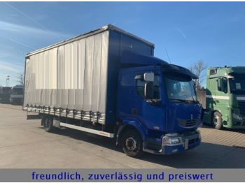 Curtainsider truck Renault *MIDLUM12. 220 DCI*PR.PL*EDSCHA DACH*ROLLENBETT*: picture 1