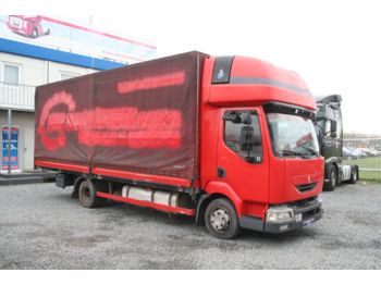 Curtainsider truck Renault MIDLUM 180.08/B MANUAL 4X2: picture 1