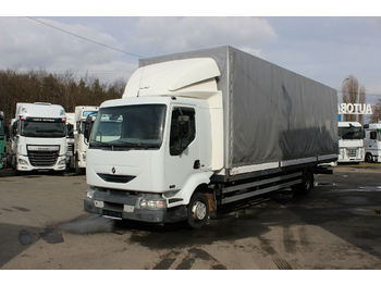 Curtainsider truck Renault MIDLUM 180.12: picture 1