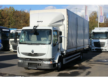 Curtainsider truck Renault MIDLUM 220.12 P 4x2 , WHEELS 70%: picture 1