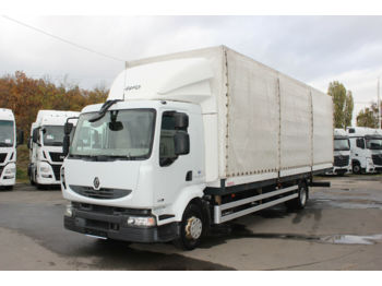 Curtainsider truck Renault MIDLUM 220.12 P 4x2 , WHEELS 70%: picture 1