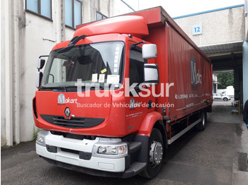 Curtainsider truck Renault MIDLUM 280.18: picture 1